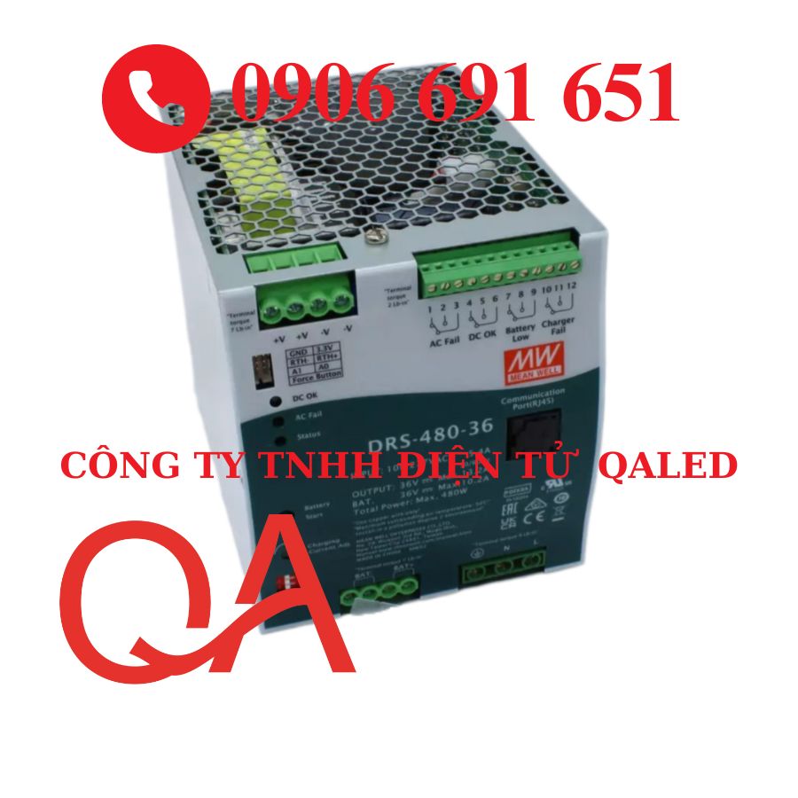 Nguồn Meanwell DRS-480-36