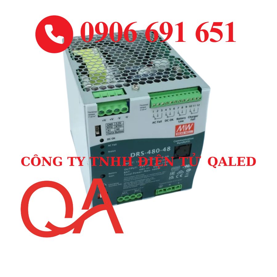 Nguồn Meanwell DRS-480-48