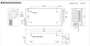 Đặc điểm nguồn Meanwell MSP-600