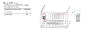 Meanwell HRPG-1000 - Điều khiển bật tắt từ xa