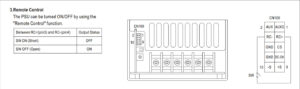 Meanwell HRPG-600 - Điều khiển ON-OFF từ xa
