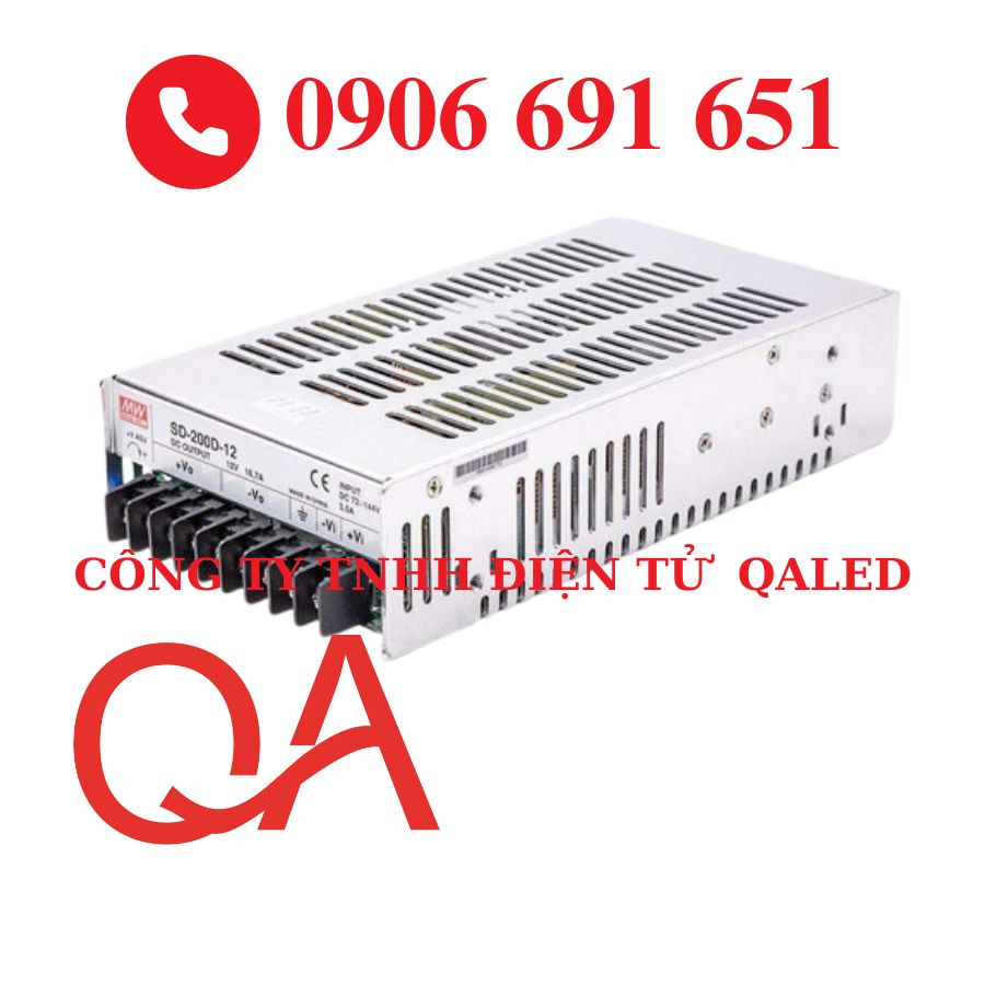Nguồn Meanwell SD-200D-12